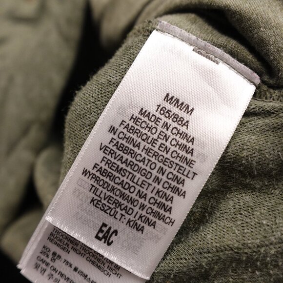 Marmot Quilted Snap Pullover Women’s Medium Sage Green Cozy Outdoor Layer - Picture 10 of 12